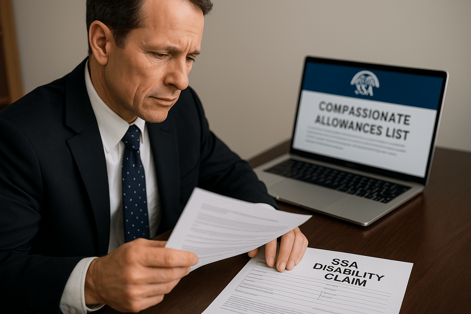 Conditions Automatically Approved Under Compassionate Allowances