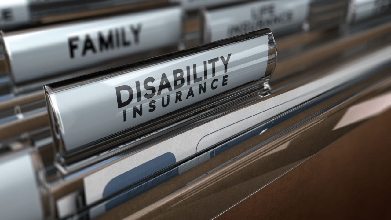 Disability insurance filing folders highlighting what is the downside of social security disability benefits
