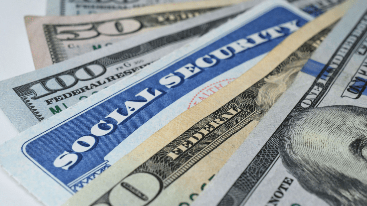 Social Security card with cash illustrating what is the maximum back pay for SSDI benefits