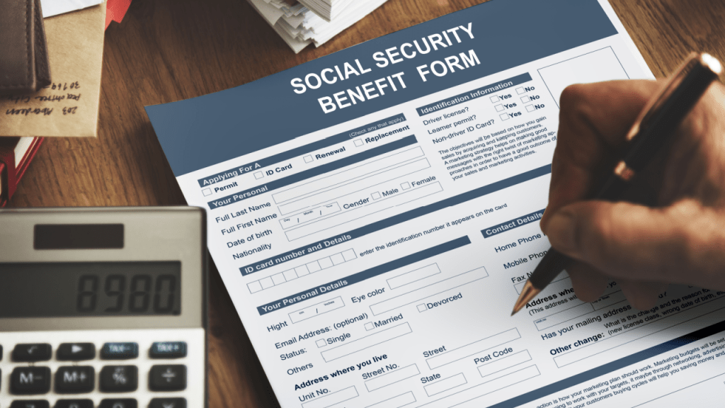 Person completing Social Security benefit form to learn what is the easiest disability to get approved for