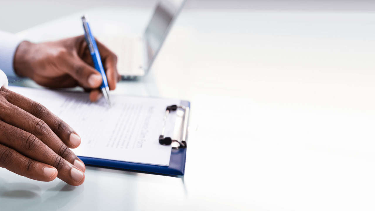 SSDI appeals and hearing trends represented by applicant completing disability appeal forms